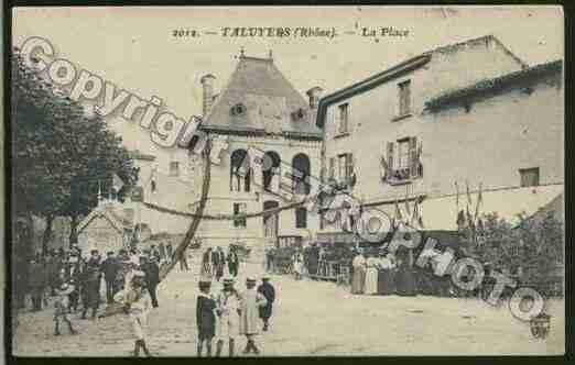 Ville de TALUYERS Carte postale ancienne