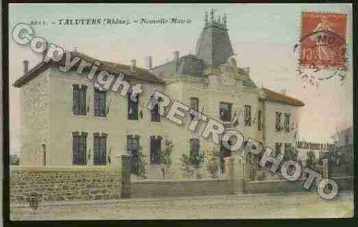 Ville de TALUYERS Carte postale ancienne