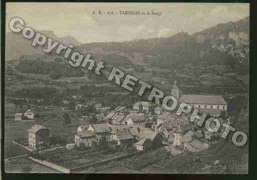 Ville de TANINGES Carte postale ancienne
