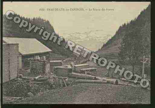 Ville de TANINGES Carte postale ancienne