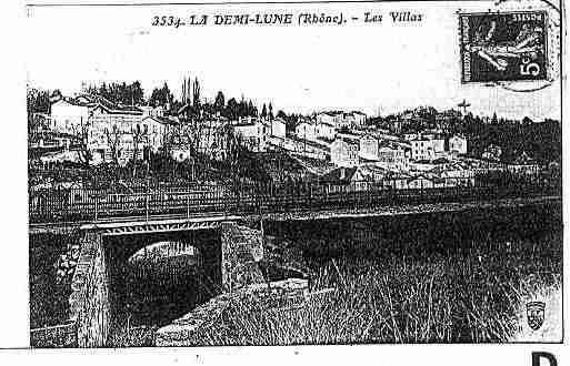 Ville de TASSINLADEMILUNE Carte postale ancienne