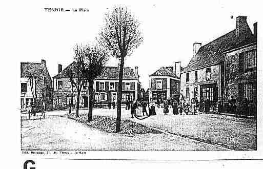 Ville de TENNIE Carte postale ancienne