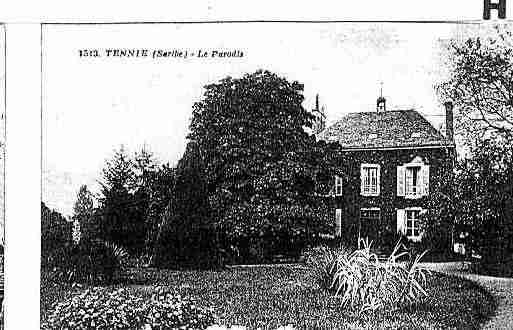 Ville de TENNIE Carte postale ancienne