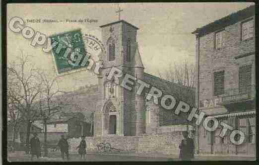 Ville de THEIZE Carte postale ancienne