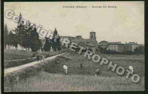 Ville de THEIZE Carte postale ancienne