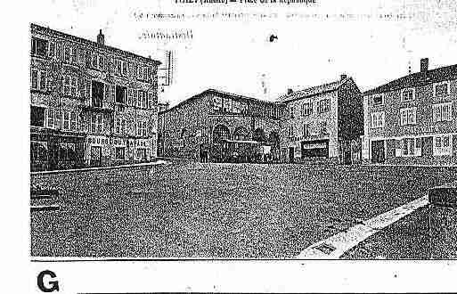 Ville de THIZY Carte postale ancienne