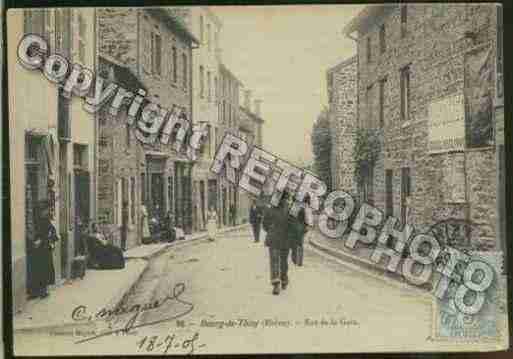 Ville de THIZY Carte postale ancienne