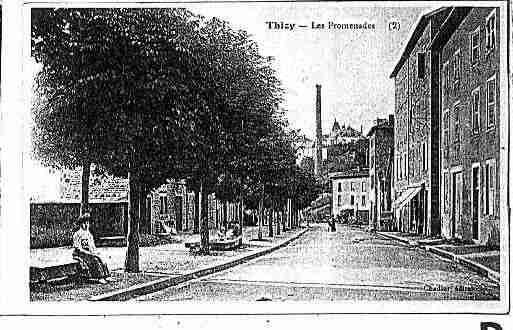 Ville de THIZY Carte postale ancienne