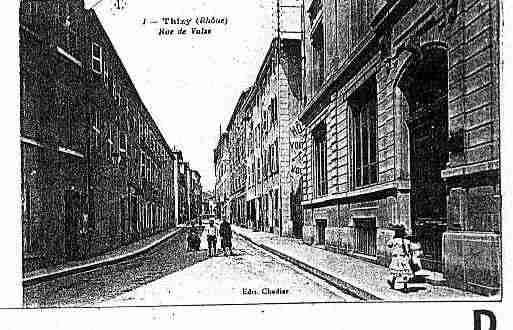 Ville de THIZY Carte postale ancienne