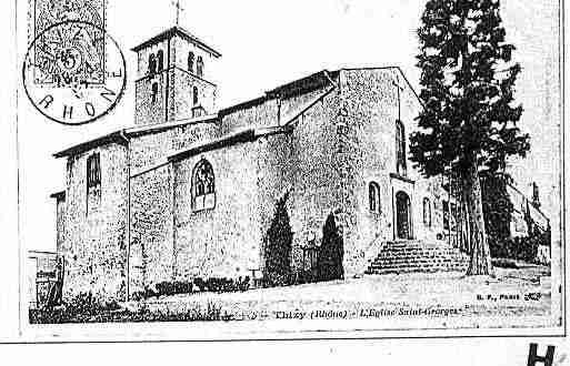 Ville de THIZY Carte postale ancienne