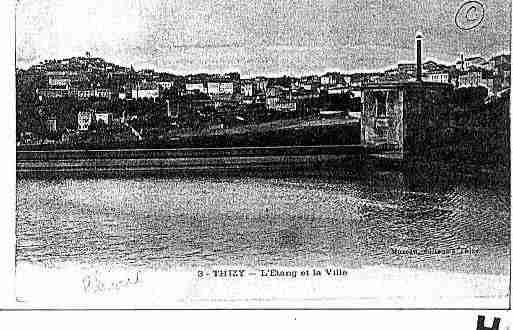 Ville de THIZY Carte postale ancienne