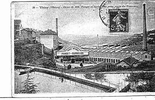 Ville de THIZY Carte postale ancienne