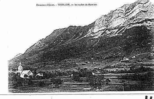 Ville de THOLLON Carte postale ancienne