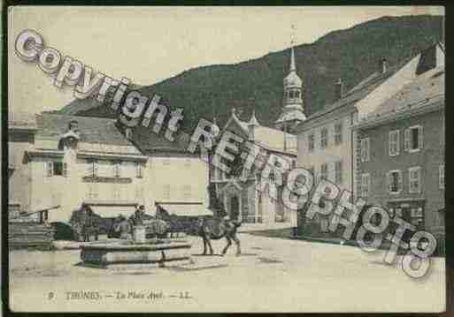 Ville de THONES Carte postale ancienne