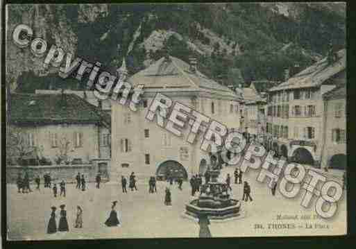 Ville de THONES Carte postale ancienne