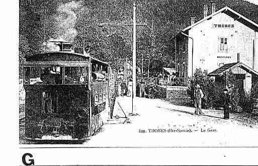Ville de THONES Carte postale ancienne