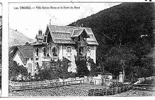 Ville de THONES Carte postale ancienne