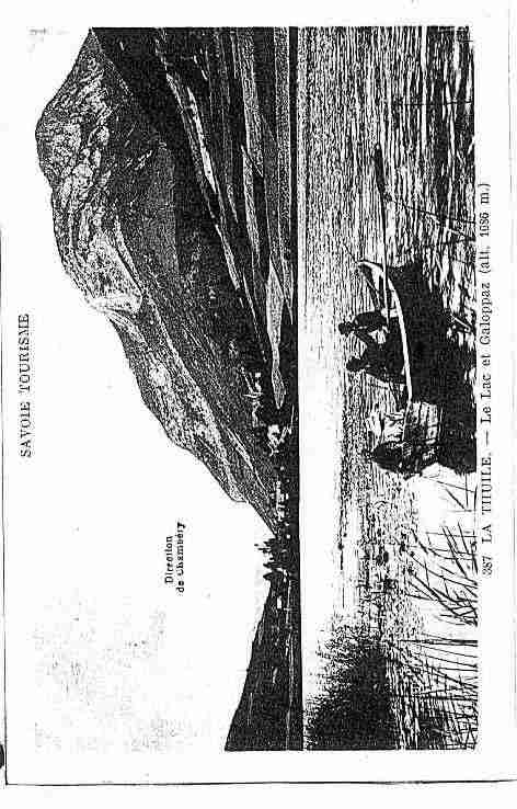 Ville de THUILE(LA) Carte postale ancienne