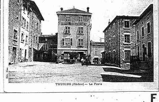 Ville de THURINS Carte postale ancienne