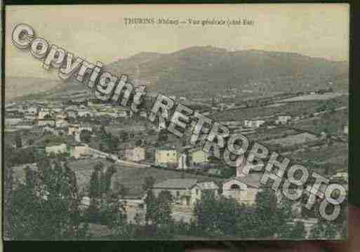 Ville de THURINS Carte postale ancienne