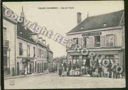 Ville de TOULONSURARROUX Carte postale ancienne