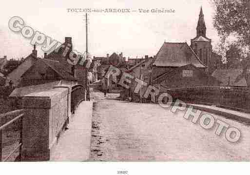 Ville de TOULONSURARROUX Carte postale ancienne