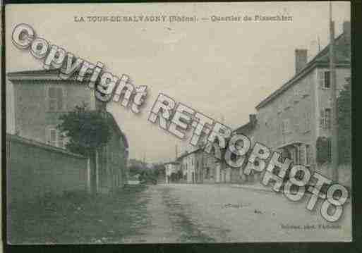 Ville de TOURDESALVAGNY(LA) Carte postale ancienne