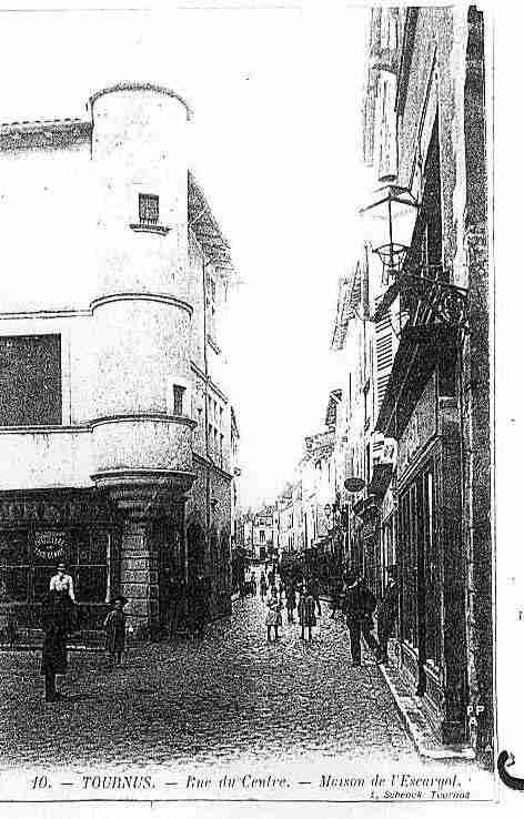 Ville de TOURNUS Carte postale ancienne