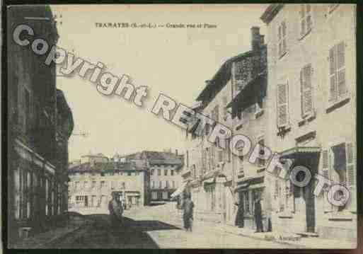 Ville de TRAMAYES Carte postale ancienne