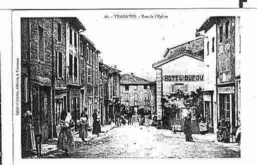 Ville de TRAMAYES Carte postale ancienne