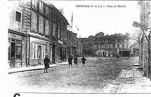 Ville de TRAMAYES Carte postale ancienne