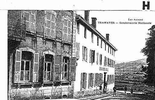 Ville de TRAMAYES Carte postale ancienne