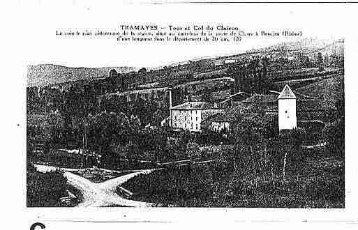 Ville de TRAMAYES Carte postale ancienne