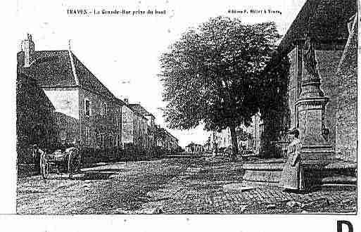 Ville de TRAVES Carte postale ancienne