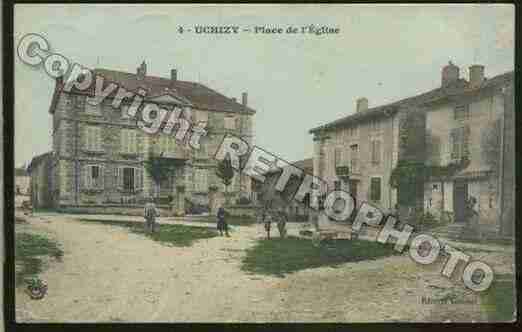 Ville de UCHIZY Carte postale ancienne