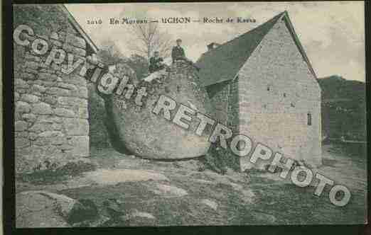 Ville de UCHON Carte postale ancienne