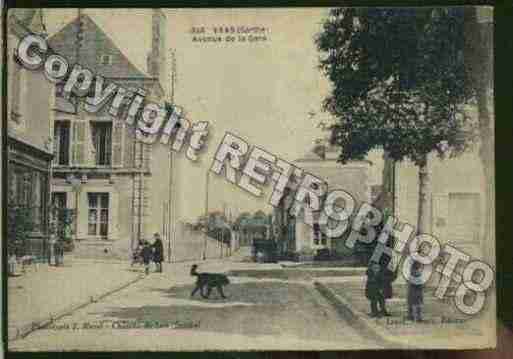 Ville de VAAS Carte postale ancienne