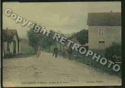 Ville de VALLEROISLEBOIS Carte postale ancienne