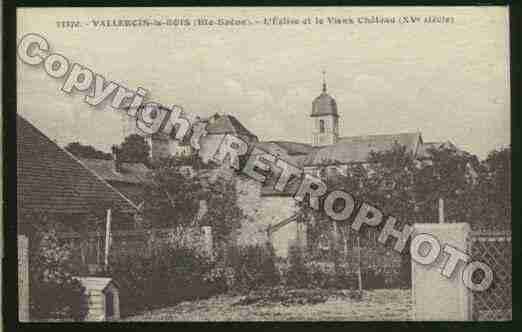 Ville de VALLEROISLEBOIS Carte postale ancienne