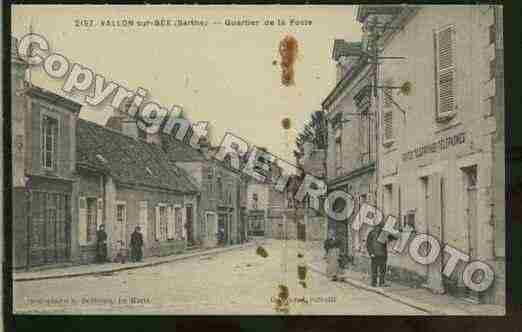 Ville de VALLONSURGEE Carte postale ancienne