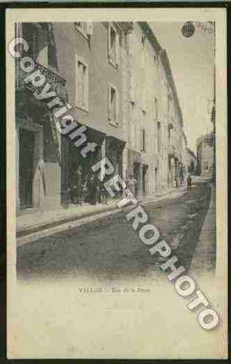 Ville de VALLONSURGEE Carte postale ancienne