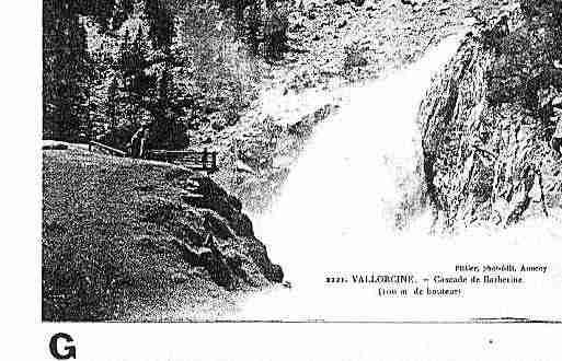 Ville de VALLORCINE Carte postale ancienne