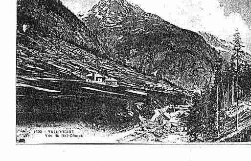 Ville de VALLORCINE Carte postale ancienne