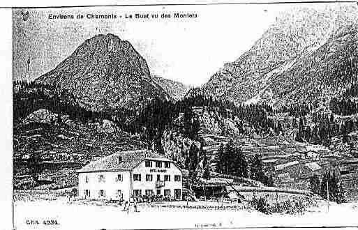 Ville de VALLORCINE Carte postale ancienne