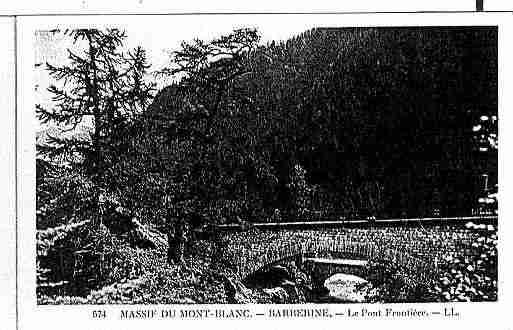 Ville de VALLORCINE Carte postale ancienne