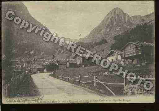 Ville de VALLORCINE Carte postale ancienne