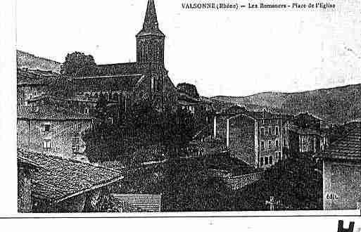 Ville de VALSONNE Carte postale ancienne