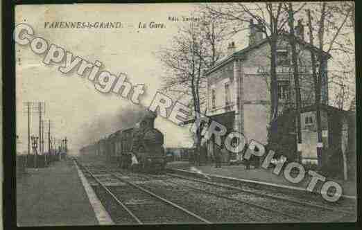 Ville de VARENNESLEGRAND Carte postale ancienne