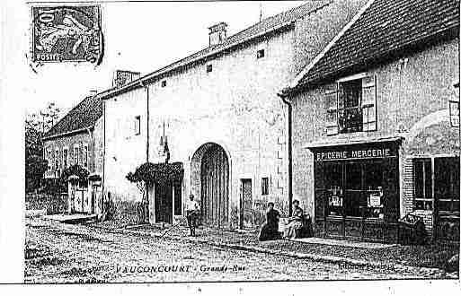 Ville de VAUCONCOURTNERVEZAIN Carte postale ancienne