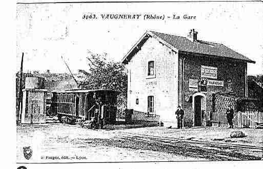 Ville de VAUGNERAY Carte postale ancienne